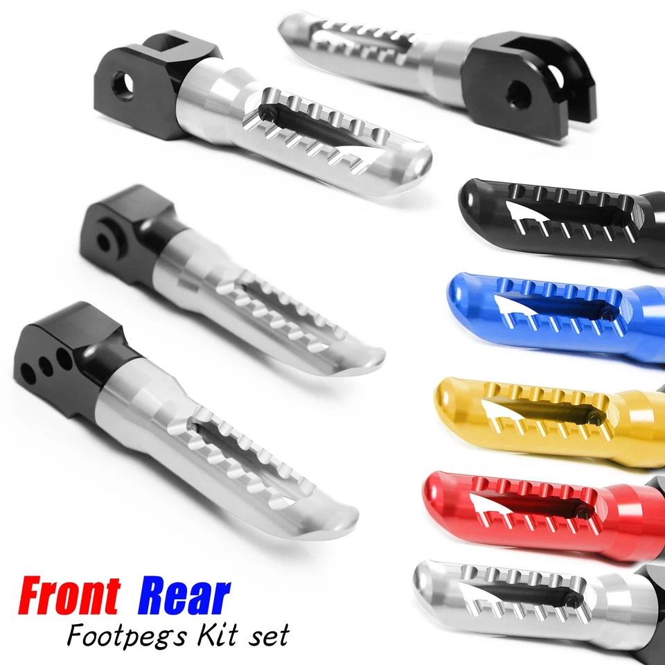 Kit de estriberas delanteras traseras extendidas Titanium BOB de 1,5 pulgadas para FZ6 S Fazer 04-15 16 Foto 4 de 4