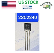 10PCS GENUINE 2SC2240 C2240 C2240GR Transistors - USA Free & Fast shipping