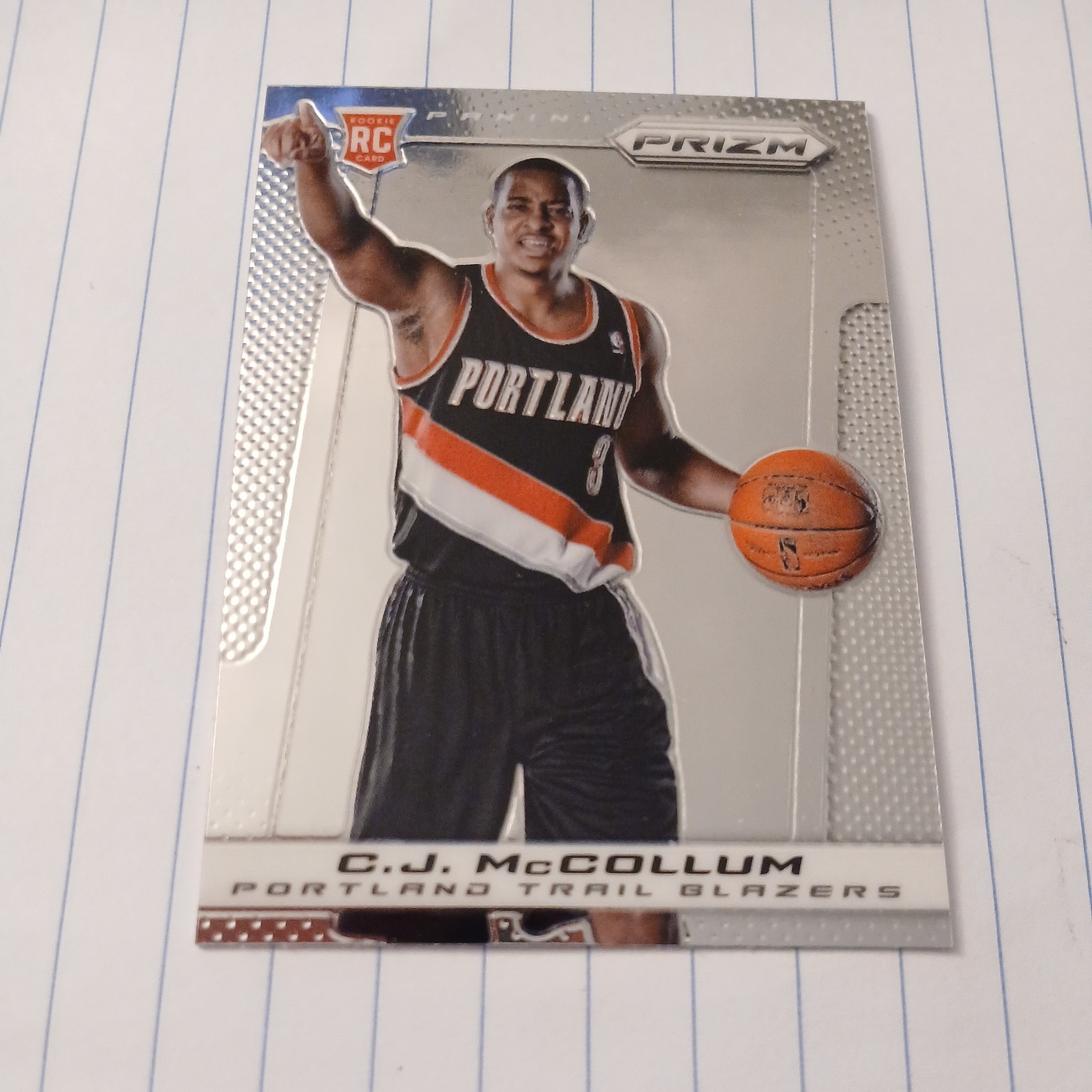 2013-14 Prizm CJ McCollum Rookie Card RC #283 Blazers