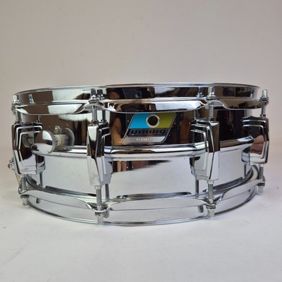 Ludwig Supraphonic 5x14''#2153617 Snare Drum B/O 10Lug Vintage80s Aluminum/Chrome