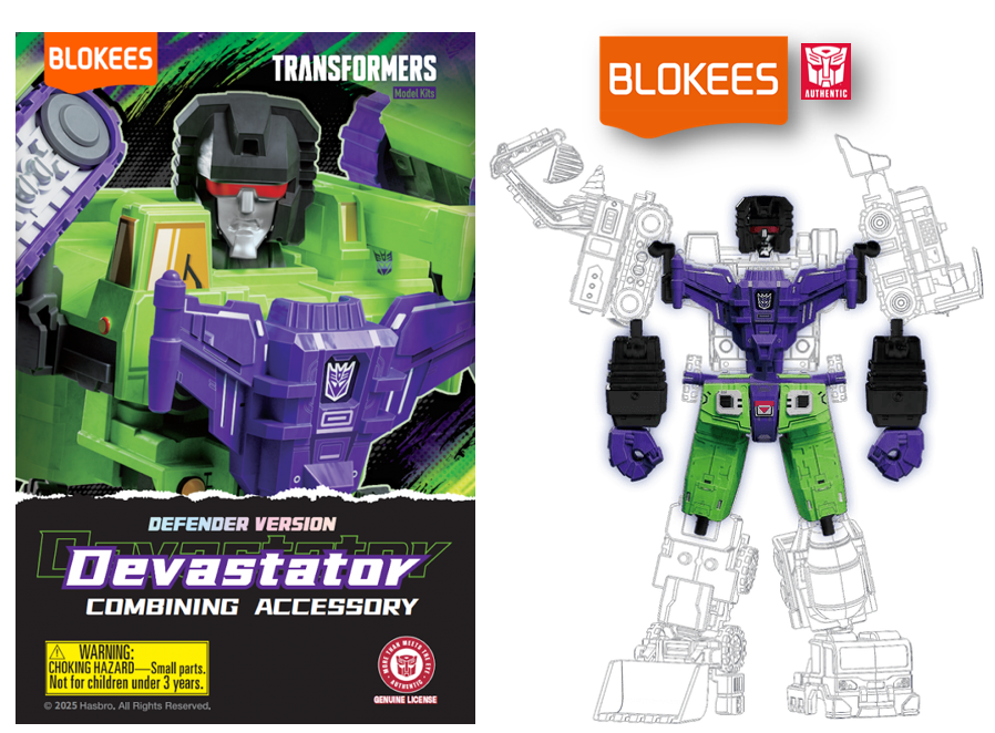 Blokees: Transformers - Devastator Combining Accessory Kits | eBay