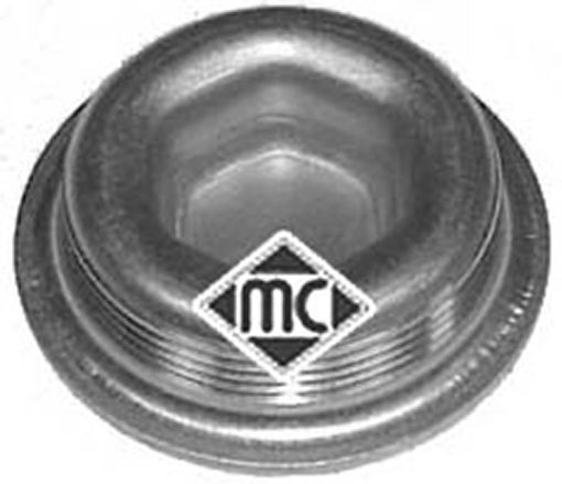 Verschlussschraube, Ölwanne Außensechskant 05113 Metalcaucho für MERCEDES-BENZ - Image 3