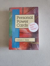 Personal Power Cards Barbara J. Gress 1990s Gratitude Mantra Chakra Balance Deck