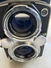 Yashica 635 Camera with Original Case Required Mending, One Owner.