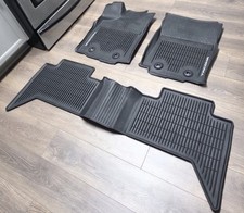 Oem Toyota Tacoma 2018-21 C Cab All Weather Rubber Floor Liner Mats