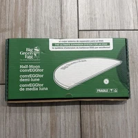 Big Green Egg Half Moon ConvEGGtor Baking Stone Large 121035