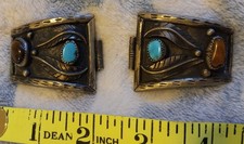 Native American Sterling Silver Turquoise Watch Band