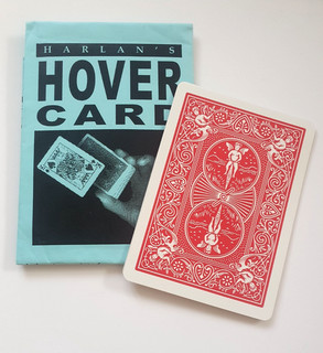 HOVER CARD by Dan Harlan Floating Bicycle Card Magic Trick