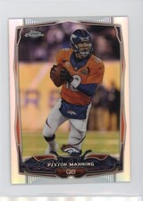 2014 Topps Chrome Mini Refractor Peyton Manning #42 HOF i6j