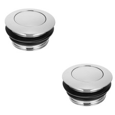 2Pcs Practical Motorcycle Caps with O- Seal