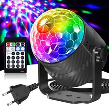 Gobikey Luci discoteca 360° rotante con controllo musicale palla da discoteca
