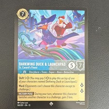 Ravensburger Lorcana Darkwing Duck  Launchpad 165/207 ENG Enchanted Foil