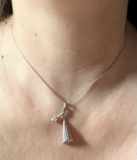 Charriol Silber 925 Halskette & Charriol Anhänger Elegant Design 