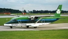 Short 360 S-360-100 Aer Lingus Commuter Desktop Wood Airplane Model Large 1/48