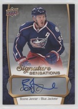 2016-17 Upper Deck Signature Sensations Boone Jenner #SS-JE Auto 1pc9