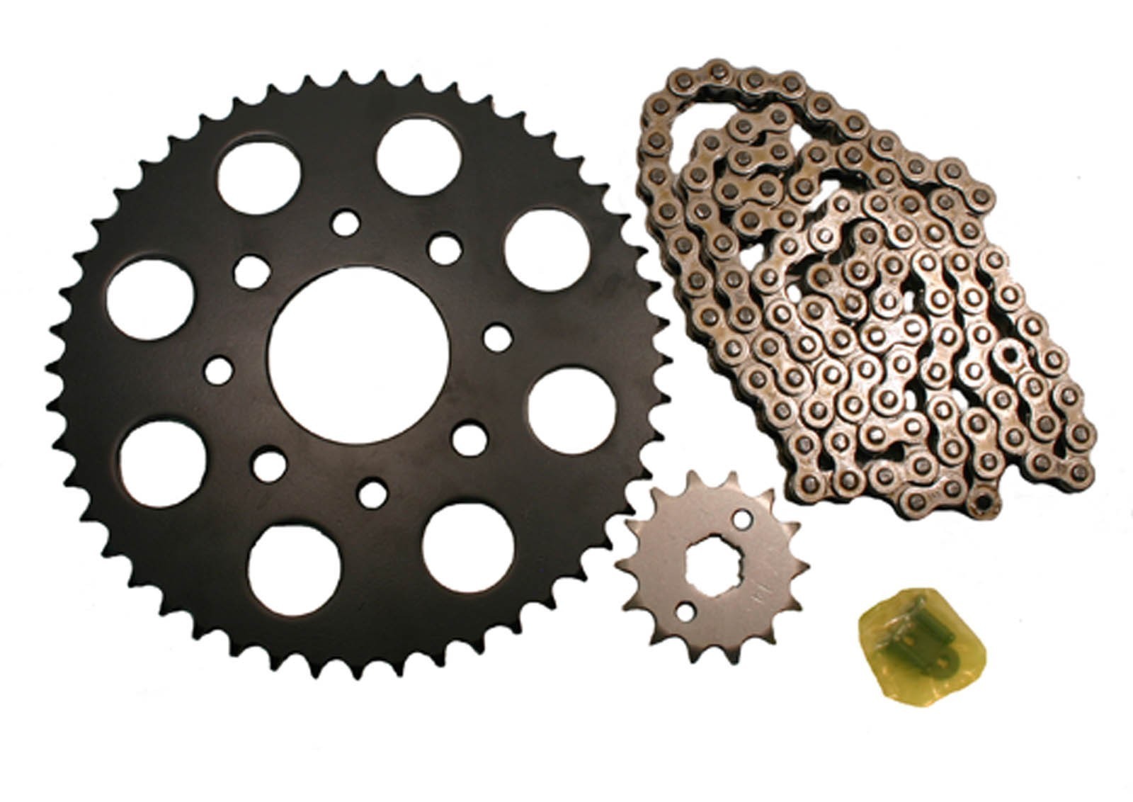 Honda SL100, 1971-1972, Chain and 14/49 Sprocket Set - SL 100 Motosport