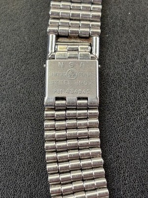 Vintage Rado Swiss NSA-made Bracelet with A Rado-Signed Clasp ~14