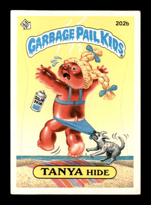 1986 Garbage Pail Kids B #202 Tanya Hide  EX X3067962