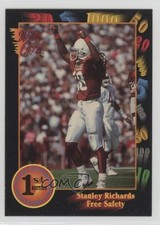 1991 Wild Card Draft Stanley Richard s #94 Rookie RC 0f6. rookie card picture