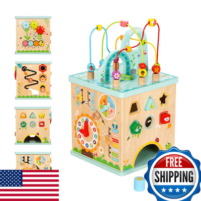 Oook All-In-One Activity Center 5 In 1 Baby Activity Table Gear Game Kids