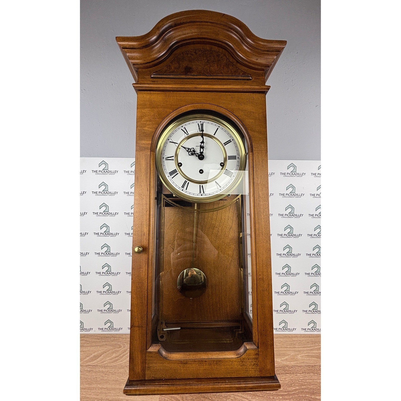 Howard Miller 612 581 Triple Chime Wall Clock German Movement 32" Regulator Key