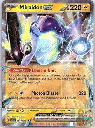 Miraidon ex 081/198 Scarlet & Violet Base Set