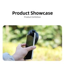 For iPhone For 67mm Lens Filter - Adjustable Silicone Interface