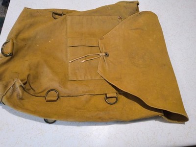 Vintage 1950's Boy Scouts BSA CANVAS BACKPACK National Council New York City