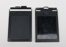 2 Fidelity 4x5 film holders. 1 Deluxe and 1 Elite models