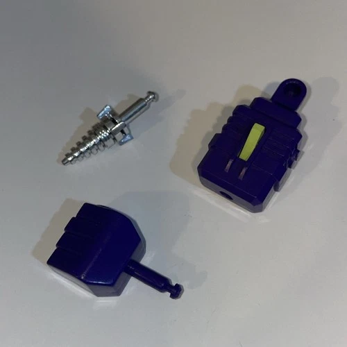 Vintage 1985 Transformers G1 Constructicon Devastator Bonecrusher Lot 3 Weapons