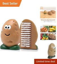 Spud Dude Potato Scrubbing Brush – Fun, Durable, and Ergonomic Vegetable Cleaner