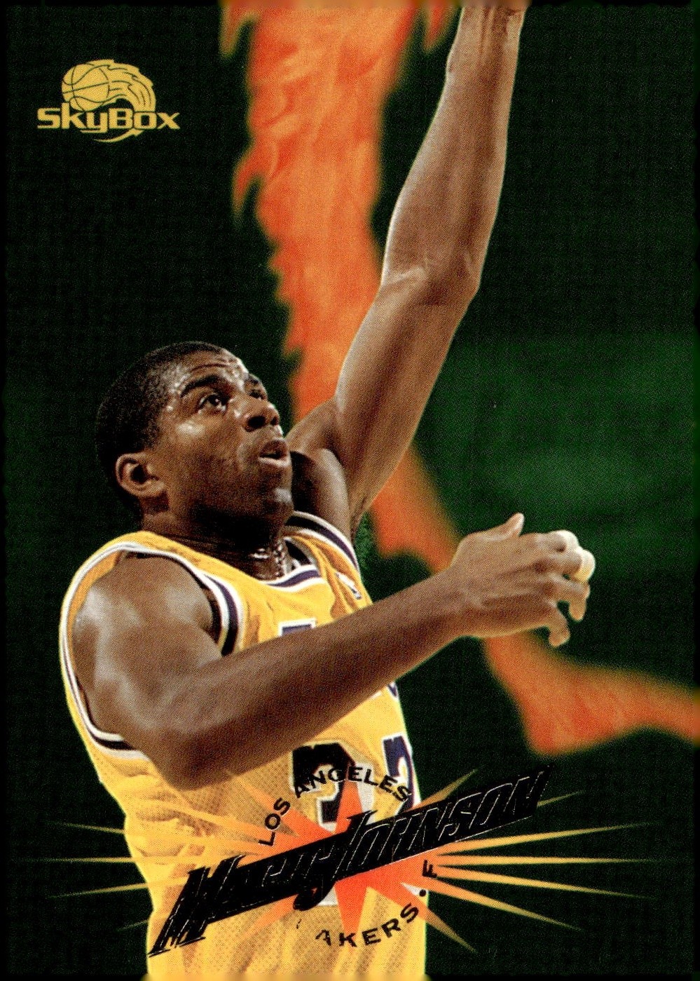 1995-96 SkyBox Premium #301 Magic Johnson