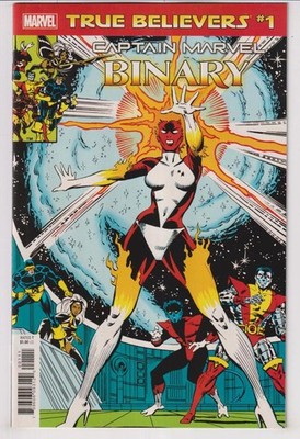 TRUE BELIEVERS CAPTAIN MARVEL BINARY #1 (MARVEL 2019) ''NEW UNREAD'' C2