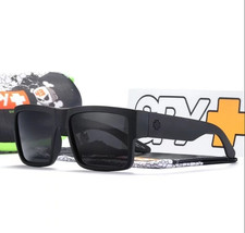 Spy Cyrus Men's HD Polarized Sunglasses Matte Black Happy Lens-original box