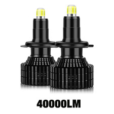 2Pcs 30000LM H7 Led 360 H1 HB3 HB4 9012 HIR2 Led H11 H8 9006 Car Headlight Bulbs