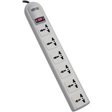 Eaton Tripp Lite Series Protect It 230V 6-Universal Outlet Surge Protector,