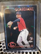 2024 Topps Chrome Sapphire Black 6/10 Jose Tena José Tena #678 Rookie RC