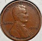 1909 VDB Lincoln Cent Penny