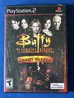 Buffy the Vampire Slayer: Chaos Bleeds Playstation 2  CIB Case And Manual