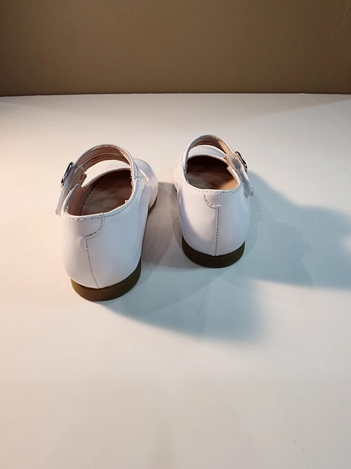 Zapatos Christie & Jill Mary Jane Niñas Blanco Charol Talla 7 Niño pequeño Foto 4 de 4