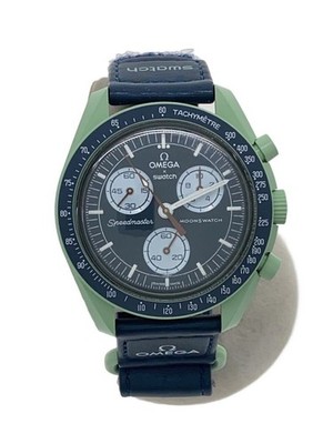 Omega × Swatch Moonswatch Speedmaster Mission Auf Erde Quarz Herren Uhr G0509