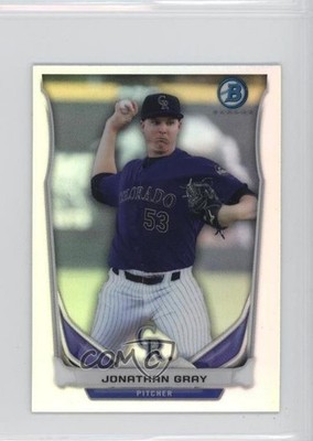 2014 Bowman Scout Top 5 Prospects Mini Chrome Refractors Jon Gray Jonathan 0a7