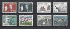 GROENLAND années 1985-89 complètes en neufs (5scans)