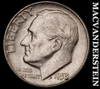 1953 Roosevelt Dime- Silver Better Date No Reserve #i3706