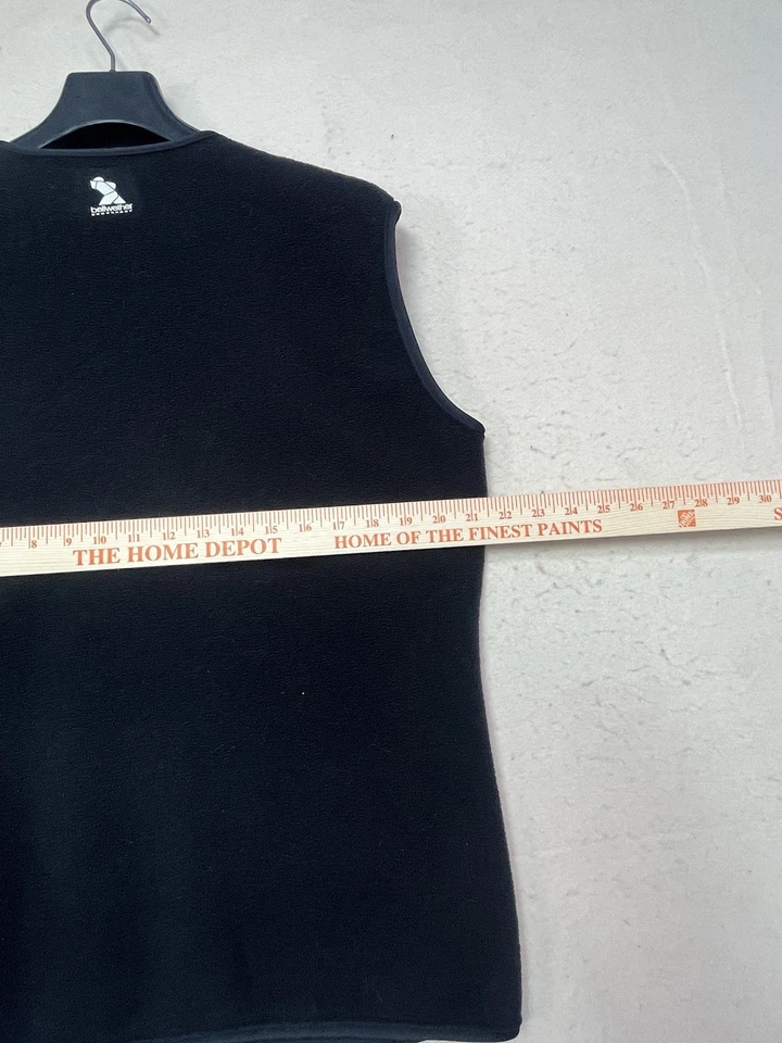 Chaleco polar Bellwether Velocity negro para hombre talla grande Foto 3 de 4