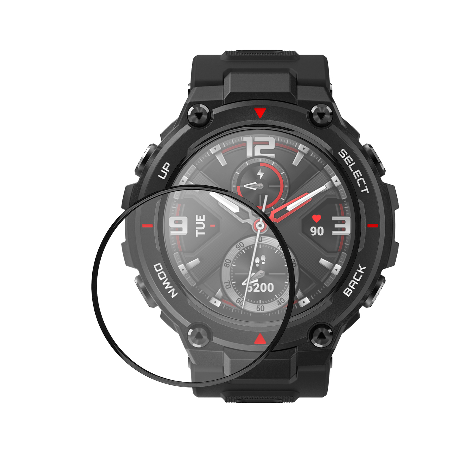 2-кратные дисплеи для Huami Amazfit T-Rex Schutzfolie 