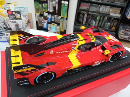 BBR 1/18 FERRARI 499P HYPERCAR POLE POSITION 24H LE MANS 2023 - P18226 - Picture 6 of 10
