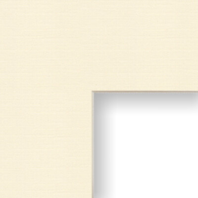 Craig Frames Mojave Cream Mat With a Bevel Cut Opening For a Picture Frame