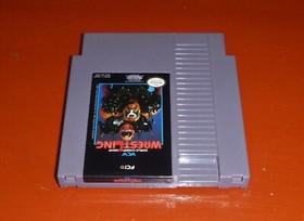 WCW World Championship Wrestling (Nintendo Entertainment System, 1990 NES)-Cart