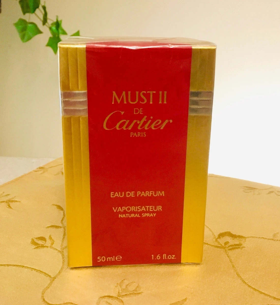 Must II 2 de Cartier Perfume Eau de Parfum Spray 1.6 OZ Rare